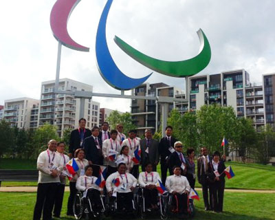 Philipptines Paralympic team (c) Philippines Embassy